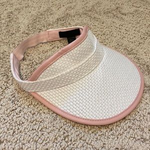 Rag&Bone Leather Trim Visor Hat